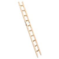 Escalera de madera- 10 peldaños.